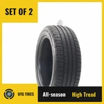 Set Of (2) Used 215/55R17 Bfgoodrich Advantage Control 94H - 9.5/32. Price: $134.58.