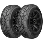 (qty 2) 235/70R16 General Grabber H/t 106T Sl Black Wall Tires New. Price: $299.98.