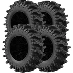 (qty 4) 30X9.5-14 Efx Motoslayer J Lrc Black Wall Tires New. Price: $900.00.
