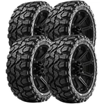 (qty 4) 37X13.50R24LT Radar Renegade 124Q Load Range F Black Wall Tires New. Price: $2204.96.