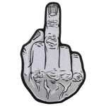 Hot Leathers Patch Middle Finger 10" PPQ1009 New. Price: $29.95.