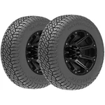 (qty 2) 33X12.50R24LT Delinte Centurion X/t 106Q Lrf Black Wall Tires New. Price: $504.98.