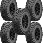 (qty 5) 31X10.50R15LT Prinx Hicountry HM1 109Q Lrc Black Wall Tires New. Price: $871.95.