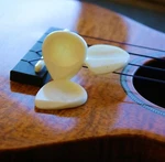 Dell Arte GP-2076 Bone Ergonomic Set Of 3 New. Price: $10.99.
