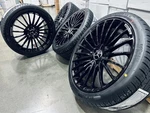 New 19" Black Wheels 19X8.5 Rims Tires Fits: Mercedes C250 C300 C350 C400. Price: $2049.99.