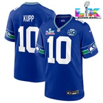 Seattle Seahawks #10 Cooper Kupp 50TH Season Super Bowl Lx Patch Game Jersey New. Price: $74.95.