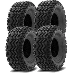 (qty 4) 22X9.50-10 Vision P3026 Journey Golf Cart Load Range Black Wall Tires New. Price: $336.96.