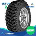 Set Of (2) New Lt 35X12.50R20 Firestone Destination M/T2 121Q. Price: $1016.88.