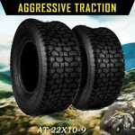 Pair Of 2, 22X10-9 22X10X9 Quad Atv All Terrain 6 Ply Tires A027 By Kac New. Price: $119.99.