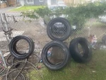 4 Studded Tires Federal Himalaya Suv Snow 235/50R18 101T Xl Winter Used. Price: $400.00.