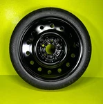 Mini Donut Spare Tire 16" Fits: 2014 2015 2016 2017 2018 2019 Kia Soul,soul Ev New. Price: $118.15.