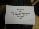 Michelin Primancy 4 (mo) Mercedes 235 55 18 100W Sl 28976 Tire BQ1 New. Price: $255.59.