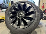 19" Wheels Tesla Style Model Set 4X 19X9.5 5X114.3 Continental Tires 255/45R19 New. Price: $1900.00.