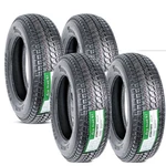 Ecustomrim 4-PACK Trailer Tires ST205/75D15 Inch Deep Tread Load Range New. Price: $249.99.