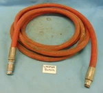 Goodyear Flexsteel Hose 250, 1.31" O.d., 3/4" I.d., 2792 Steam Psi, Red 12'L Used. Price: $125.00.