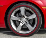 3/8" Tire Stripe Kit; Red New. Price: $119.99.