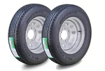 Rockman Trailer Tire Assembly ST225/75R15 10-PLY Silver Mod Rim 6 Lug On 5.5" New. Price: $275.99.