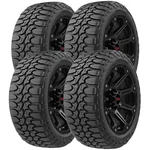 (qty 4) LT285/70R17 Rockblade Rockmaster M/t 126/123Q Lre Black Wall Tires New. Price: $763.96.