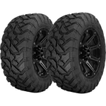 (qty 2) 33X12.50R22 Fuel Gripper X/t 114Q Load Range Black Wall Tires New. Price: $925.98.