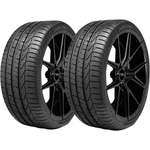 (qty 2) 255/35R20 Pirelli P-zero 97Y Xl Black Wall Tires New. Price: $678.64.