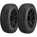 (qty 2) 245/70R17 Continental Terrain Contact A/t 110T Sl White Letter Tires New. Price: $490.98.