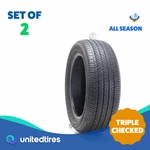 Set Of (2) Used 205/55R16 Bridgestone Turanza EL400-02 89H 7/32. Price: $206.16.