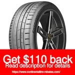 Continental Extremecontact Sport 02 325/30R19 101Y (quantity Of 1) New. Price: $440.99.