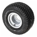 Husqvarna Wheel Carlstar 18X9.5-8" Silver- Oem 590486601 Open. Price: $159.99.