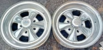 Vintage Cragar S/s Wheels 14X7 Uni-lug Pair 4" Backspacing Ford Chevy Mopar Ss Used. Price: $195.00.