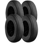 (qty 4) ST215/75R14 Atturo ST300 108/103M Lrd Black Wall Tires New. Price: $346.96.