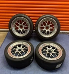 Oem Bbs E01 Porsche 911 997 GT3 Cup Car Race 18" Wheels Rims Tires / Clubsport Used. Price: $5495.00.