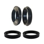 Ahl Front Fork Shock Oil Seal And Dust Set 41MM X 54MM 11MM Black New. Price: $15.82.