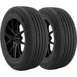 (qty 2) 265/50R19 Bridgestone Dueler H/l 400 110H Xl Black Wall Tires New. Price: $369.98.