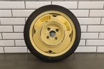 1990-1992 Mazda Miata Na Single (1) 14X4 Steel Spare Wheel & Temp Tire Used. Price: $101.25.