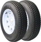 Garvee ST175/80D13 Trailer Tires 2PCS 13" Rim 5-LUG Universal Fit Boat, Camper New. Price: $155.47.