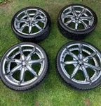 4 Diablo Dna Rims Inch And Fullway Extra Load Hs 265/35R22 Tires- Exc. Cond Used. Price: $1595.00.