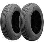 (qty 2) ST185/80R13 Arroyo Semi-steel Trailer 99/95N Lrd Black Wall Tires New. Price: $136.98.
