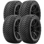 (qty 4) LT285/65R18 Ironman Country Mt-x 125/122Q Lre Black Wall Tires New. Price: $998.96.