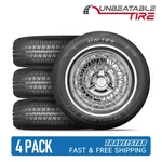 Set Of Travelstar UN106 155/80R13 79T 14MM White Wall A/s Passenger Car Tires New. Price: $196.99.
