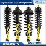 Front Rear Struts W/ Coil Springs 2007-2010 Ford Explorer Sport Trac 4.0L New. Price: $693.24.