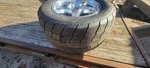 M&h Racemaster ROD09 Radial Drag Rear Tire, 390/40R17 Used. Price: $550.00.