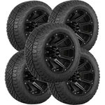 (qty 5) 31X10.50R15LT Thunderer Ranger A/tr 109S Lrc Black Wall Tires New. Price: $816.95.