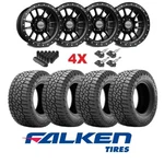 Falcon T7 Black Wheel & Tire Falken A/t Package All Terrain At 265 70 17 New. Price: $1995.00.