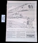 1939 Tires Wife Brings Husband Lunch On Train New Dunlops Print Ad 46775 Unspecified. Price: $7.48.