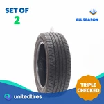 Set Of (2) Used 215/55R17 Douglas Touring A/s 94V - 6/32. Price: $84.78.