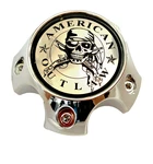 American Outlaw Wheels Chrome Rim Snap-in Hub Cover Center Cap BC-786 5 Lug New. Price: $58.99.