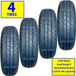 4) Mini Truck Tires 155R-12 155/80R-12 155R12C Steel Belted Radial Ironman 8PLY New. Price: $384.46.
