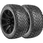 (qty 2) 35X12.50R20LT Venom Power Terra Hunter X/t 121R Lre Black Wall Tires New. Price: $596.98.