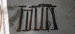 Vintage Hand Air Pump Tire Early Rare Motorcycle Bike Auto Accessory Lot Used. Price: $149.99.