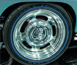 3/8" Tire Stripe Kit; Blue New. Price: $119.99.